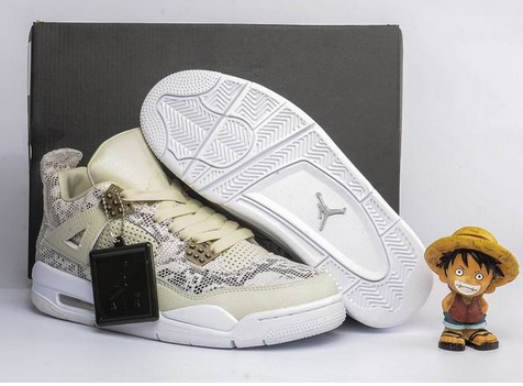 Air Jordan 4 PRM Snakeskin Shoes